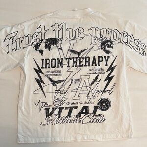 White Graphic Short Sleeve Tee